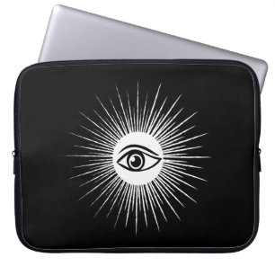 Housse Pour Ordinateur Portable Oeil masonique