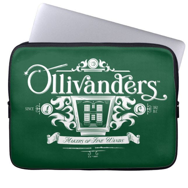 Housse Pour Ordinateur Portable OLIVANDERS™ Makers of Fine Wands (Devant)