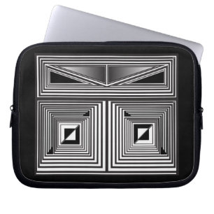 Housse Pour Ordinateur Portable Optique via Formes