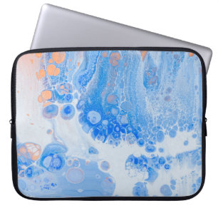 Housse Pour Ordinateur Portable Orange and white jellyfish in water