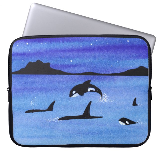 Housse Pour Ordinateur Portable Orca (Devant)