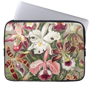 Housse Pour Ordinateur Portable Orchidées, Orchidées Denusblumen par Ernst Haeck