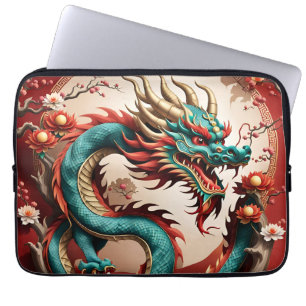 Housse Pour Ordinateur Portable Ordinateur portable Zodiac pour le Nouvel An chino