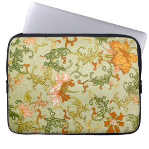 Housse Pour Ordinateur Portable Ornement chinois vintage Jones Flowers