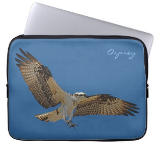 Housse Pour Ordinateur Portable Osprey volant & Blue Sky Raptor Sleeve de la faune