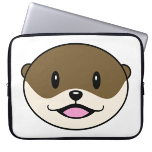 Housse Pour Ordinateur Portable Otter souriant mignon