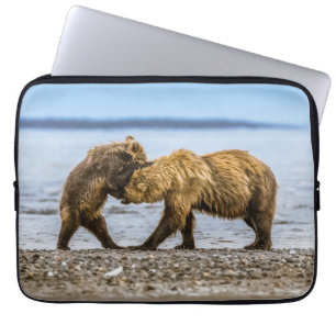 Housse Pour Ordinateur Portable Ours brun côtier