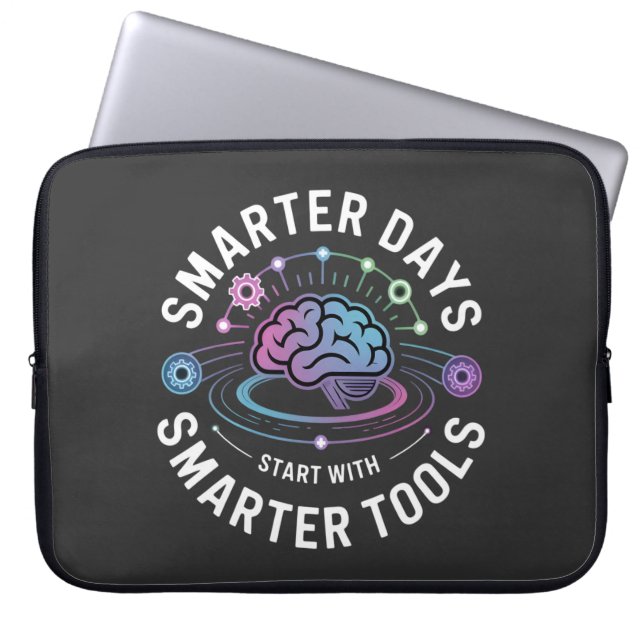 Housse Pour Ordinateur Portable Outils intelligents d'intelligence artificielle (Devant)
