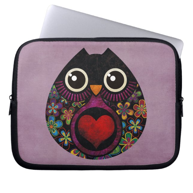 Housse pour ordinateur portable Owl's Hatch (Devant)