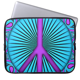 Housse Pour Ordinateur Portable Paix ~ Feuille