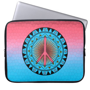 Housse Pour Ordinateur Portable Paix ~ Soleil