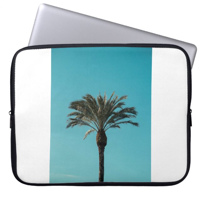Housse Pour Ordinateur Portable Palmier vert (Devant)