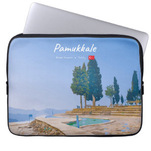 Housse Pour Ordinateur Portable Pamukkale, Turquie - Piscines thermales