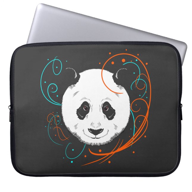 Housse Pour Ordinateur Portable Panda (Devant)