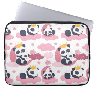 Housse Pour Ordinateur Portable Panda Lover Je Suis Surnommé Panda