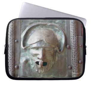 Housse Pour Ordinateur Portable Panneau de gargouille de la porte gauche du