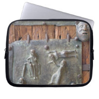 Panneau de la porte de main gauche, 12ème siècle