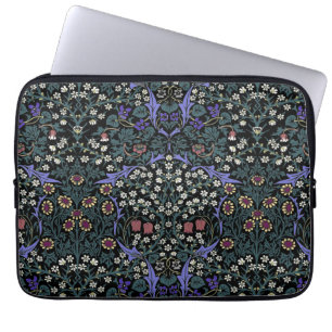 Housse Pour Ordinateur Portable Papier peint victorien William Morris Blackthorn