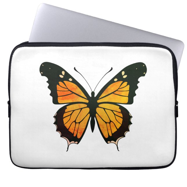 Housse Pour Ordinateur Portable Papillon (Devant)