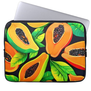 Housse Pour Ordinateur Portable Paradis tropical de la papaye