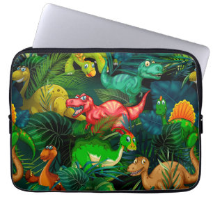Housse Pour Ordinateur Portable Parc Dinosaur