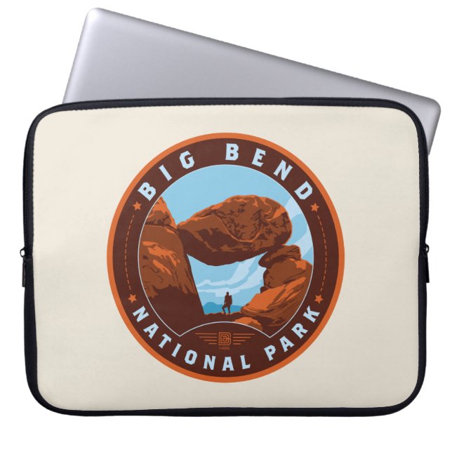 Housse Pour Ordinateur Portable Parc national Big Bend (Devant)