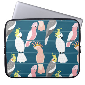Housse Pour Ordinateur Portable Parrots de dessin : Motif mignon
