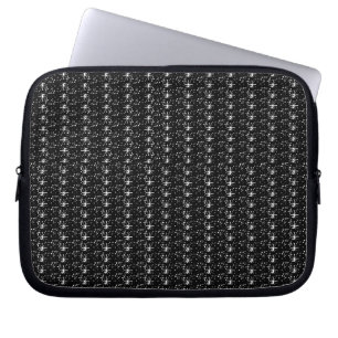 Housse Pour Ordinateur Portable Parties scintillant noire pour ordinateur portable