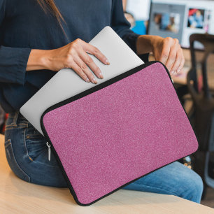 Housse Pour Ordinateur Portable Parties scintillant rose, Étincelle, Arrière - pla