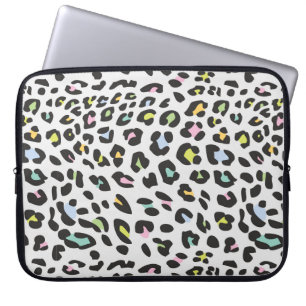 Housse Pour Ordinateur Portable Pastel Leopard Spot Motif