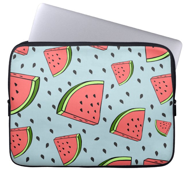 Housse Pour Ordinateur Portable Pastèque (Devant)