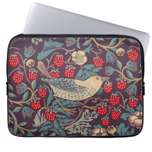 Housse Pour Ordinateur Portable Pastille pour ordinateur William Morris Strawberry