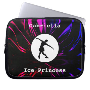Housse Pour Ordinateur Portable Patinage artistique "Princesse de glace" Personnal