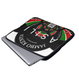 Housse Pour Ordinateur Portable Patrimoine kenyan : Asili (Origine) Personnalisabl