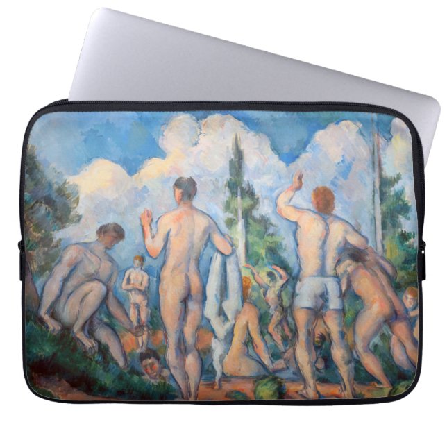 Housse Pour Ordinateur Portable Paul Cezanne - Bathers (Devant)