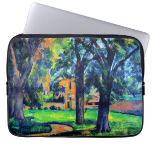 Housse Pour Ordinateur Portable Paul Cezanne - Châtaignier et Ferme,