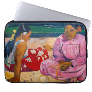 Housse Pour Ordinateur Portable Paul Gauguin - Femmes de Tahiti sur la plage