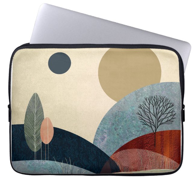 Housse Pour Ordinateur Portable Paysage de Imaginaire Hills (Devant)