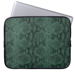 Housse Pour Ordinateur Portable Peau de serpent en cuir magnifique de texture