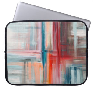 Housse Pour Ordinateur Portable Peinture artisanale dessinée à la main. Huile sur