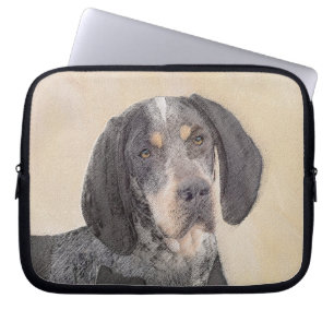Housse Pour Ordinateur Portable Peinture de linge bluetick - mignon chien original