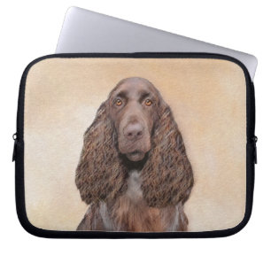 Housse Pour Ordinateur Portable Peinture d'espagnol de terrain - jolie art origina