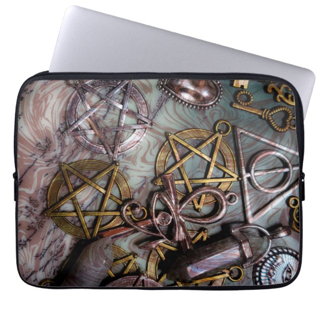 Housse Pour Ordinateur Portable Pentacles (Devant)