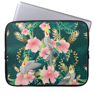 Housse Pour Ordinateur Portable Perroquet motif mignon et sans couture sur gre
