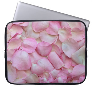 Housse Pour Ordinateur Portable Pétales roses