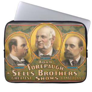 Housse Pour Ordinateur Portable Peter Sells, Adam Forepaugh Et Lewis Sells