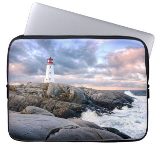 Housse Pour Ordinateur Portable Phare de la crique de Peggy