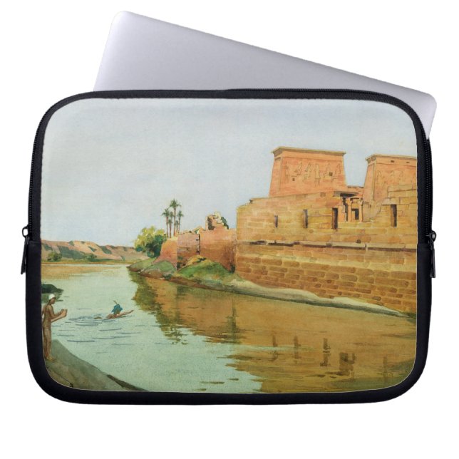 Housse Pour Ordinateur Portable Philae sur le Nil, 1894 (Devant)