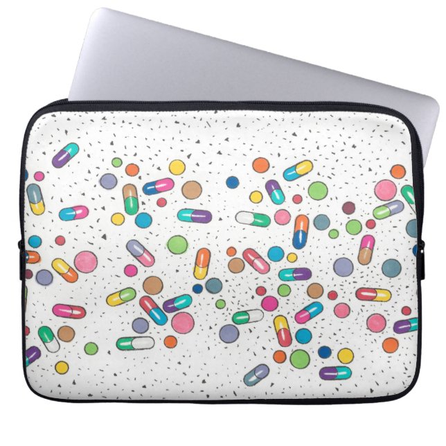 Housse Pour Ordinateur Portable Pilules (Devant)