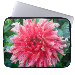 Housse Pour Ordinateur Portable Pink Dahlia Photographie, Fleur canadienne